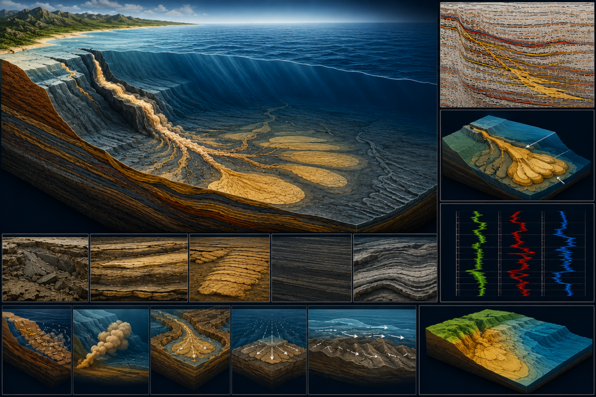 Sedimentology and Depositional Environments of Deep-water Deposits (GEO ...